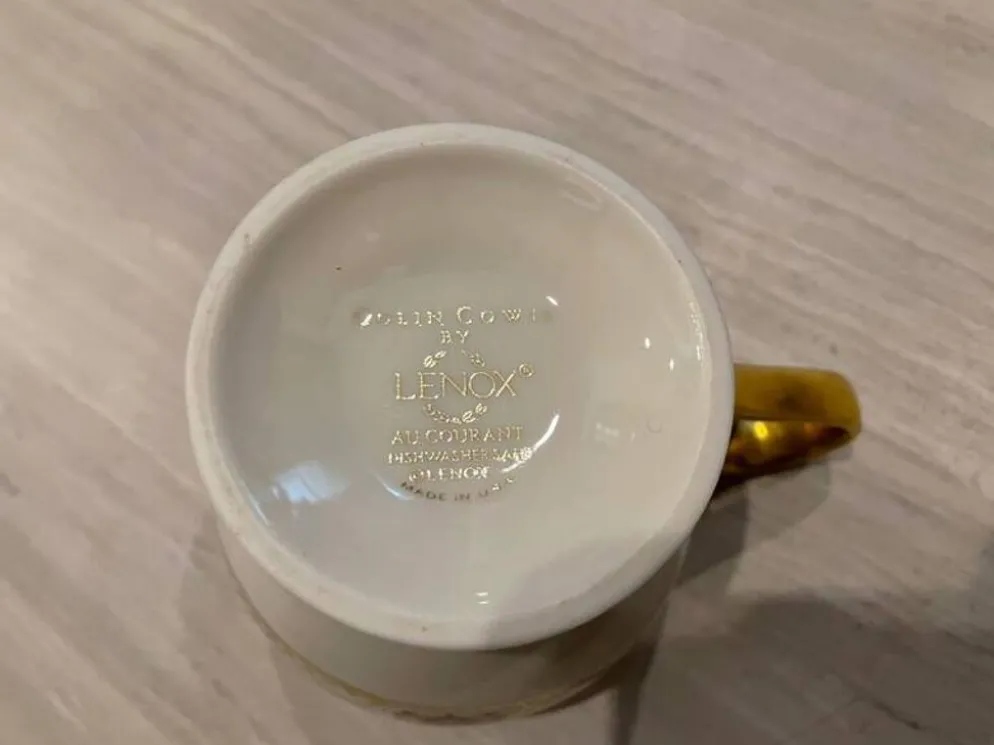 Pot à Crème 13 cm porcelaine Lenox - Neuf