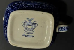 Pot à crème faïence Villeroy & Boch décor Rusticana