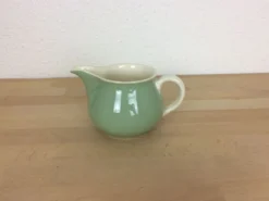 Pot à crème ou lait Villeroy & Boch vase céramique vert d'eau