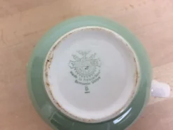 Pot à crème ou lait Villeroy & Boch vase céramique vert d'eau