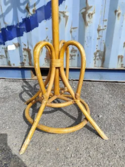 Poète manteau rotin