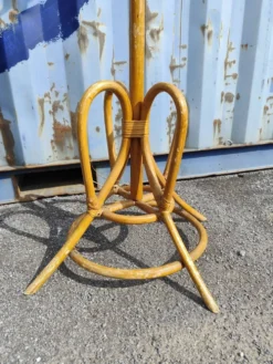 Poète manteau rotin