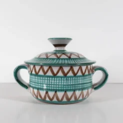 Pot en céramique signé RP Robert Picault, Vallauris années 50