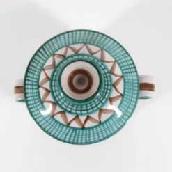 Pot en céramique signé RP Robert Picault, Vallauris années 50