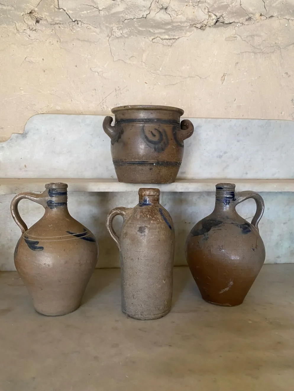Poteries anciennes en grès d’Alsace