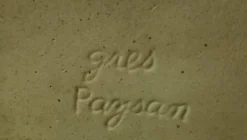 Pot gros sel en grès paysan