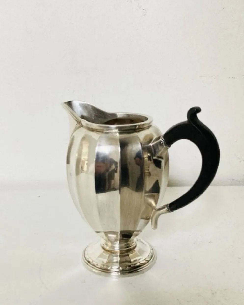 Pot à lait Art Déco CHRISTOFLE début XXe en métal argenté poinçonné