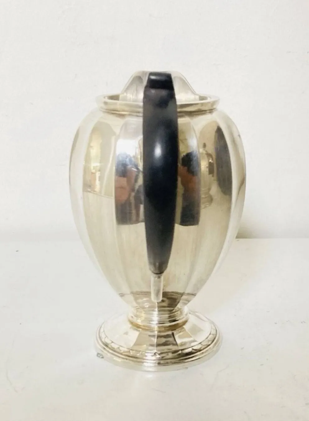 Pot à lait Art Déco CHRISTOFLE début XXe en métal argenté poinçonné