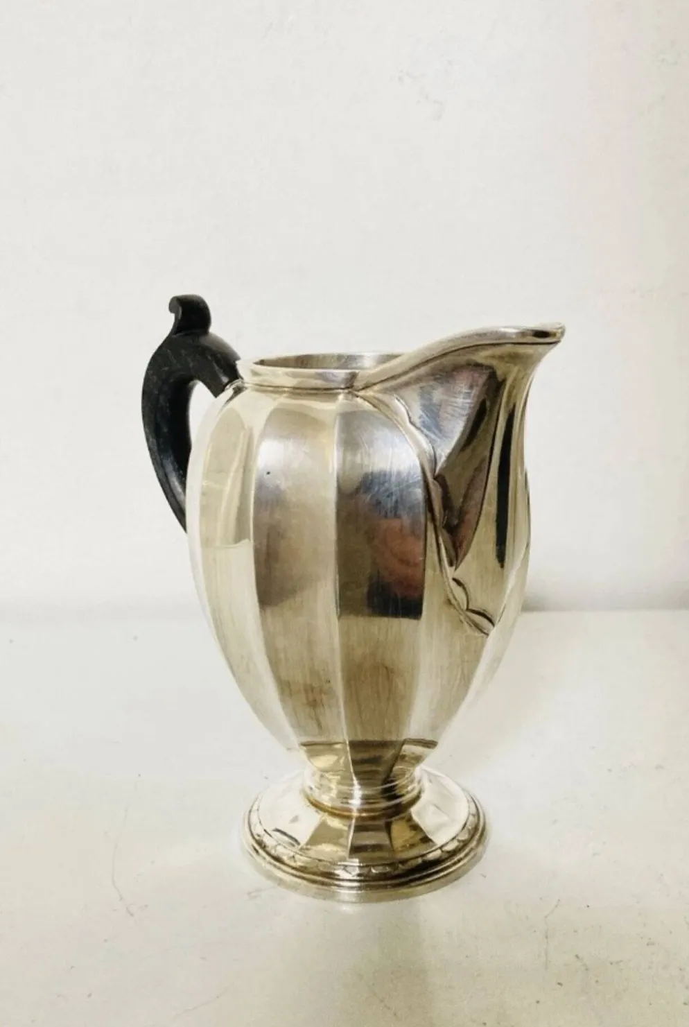 Pot à lait Art Déco CHRISTOFLE début XXe en métal argenté poinçonné