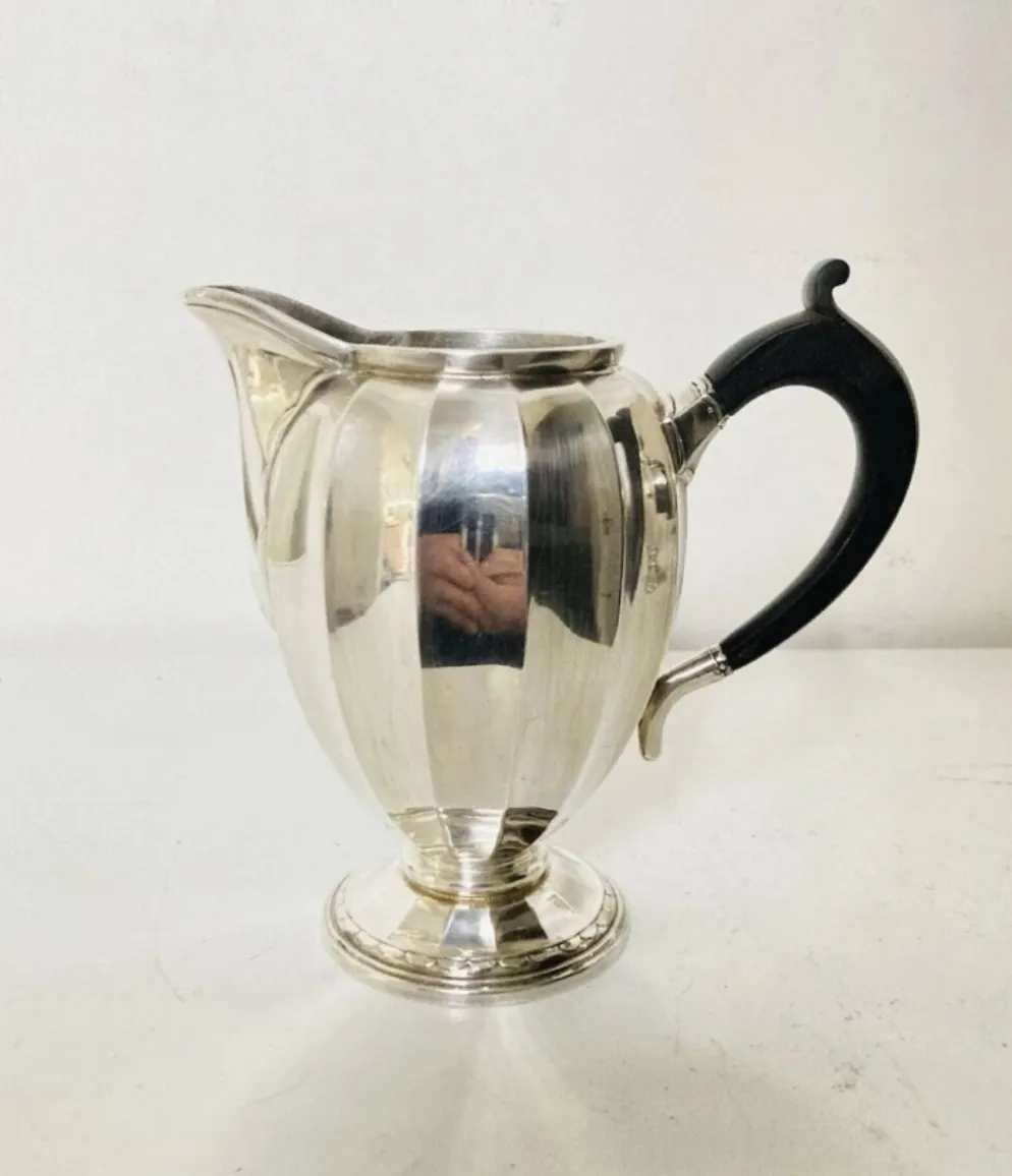 Pot à lait Art Déco CHRISTOFLE début XXe en métal argenté poinçonné