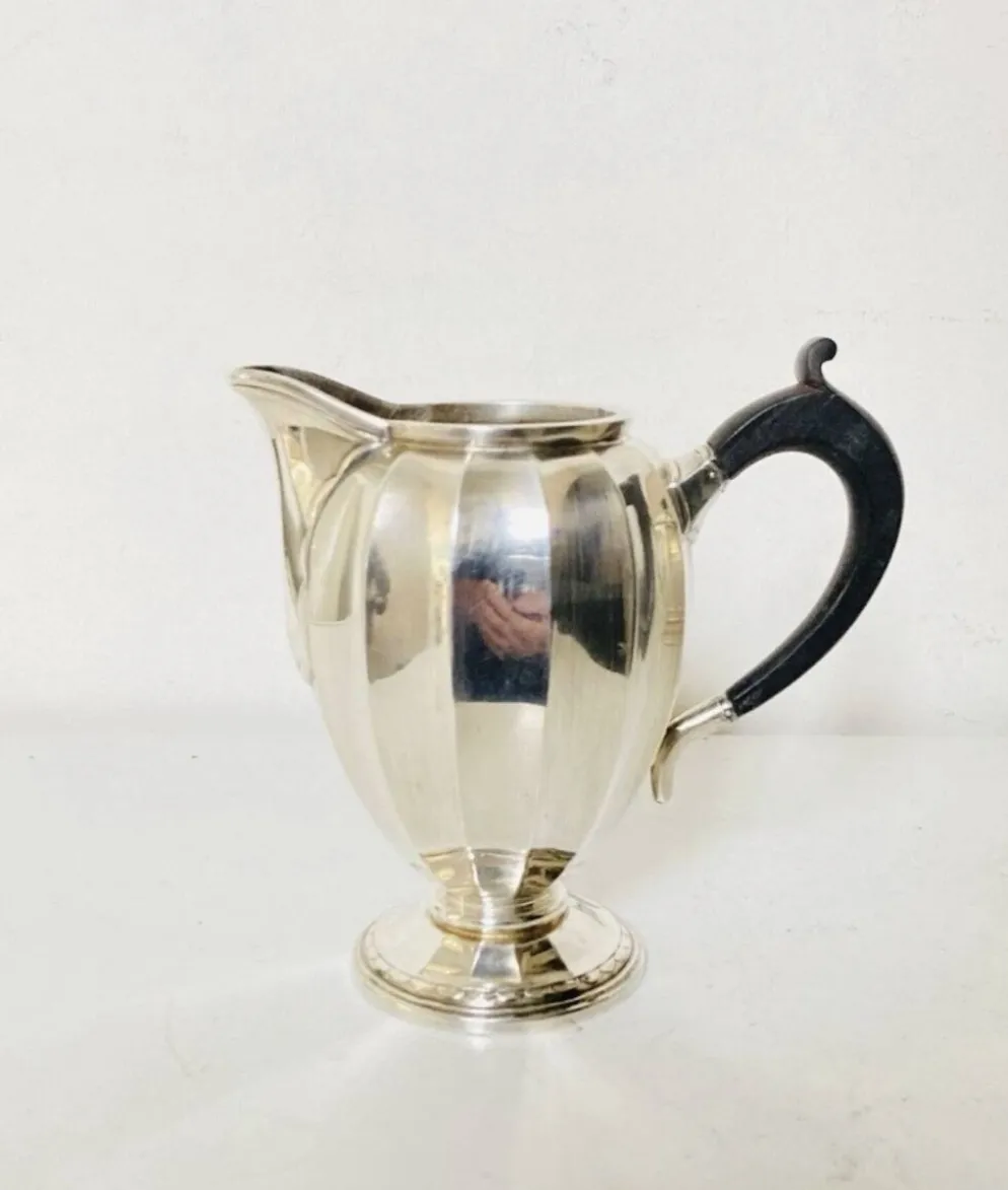 Pot à lait Art Déco CHRISTOFLE début XXe en métal argenté poinçonné