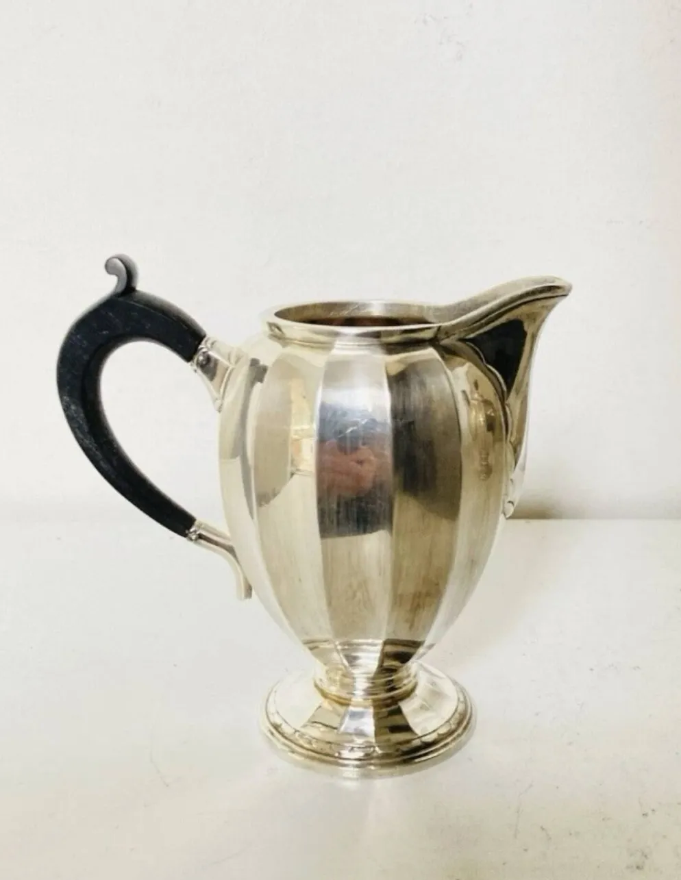 Pot à lait Art Déco CHRISTOFLE début XXe en métal argenté poinçonné