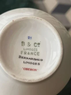 Pot à lait Bernardaud vintage