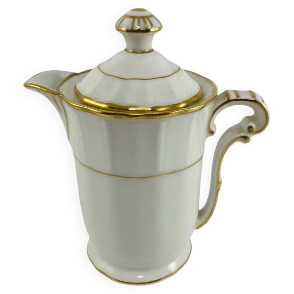 Pot à Lait Couvert Bernardaud B&C Limoges Service Malmaison (1924)
