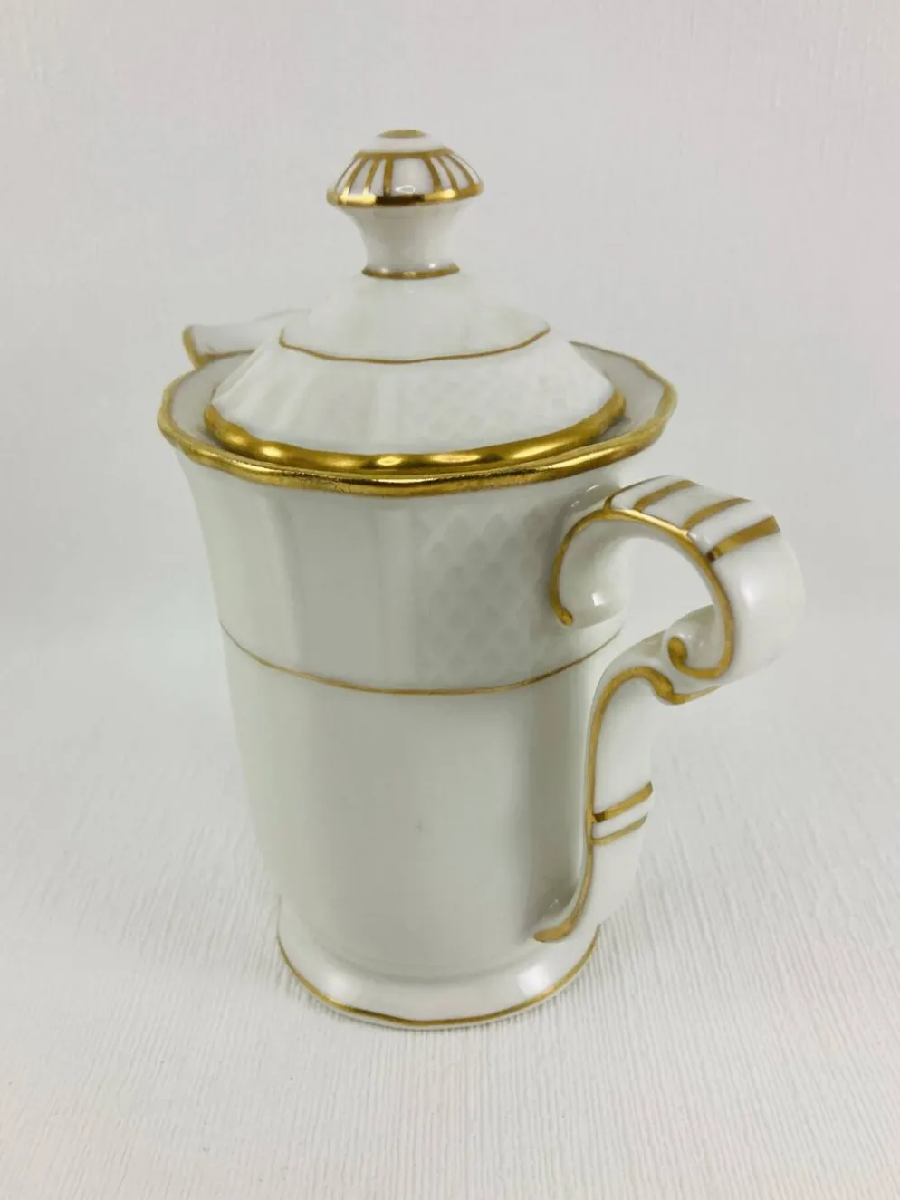 Pot à Lait Couvert Bernardaud B&C Limoges Service Malmaison (1924)
