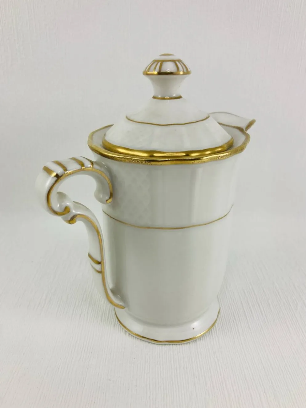 Pot à Lait Couvert Bernardaud B&C Limoges Service Malmaison (1924)