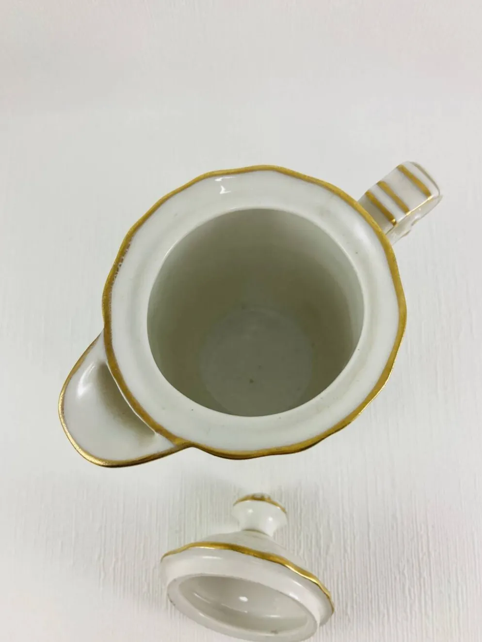 Pot à Lait Couvert Bernardaud B&C Limoges Service Malmaison (1924)