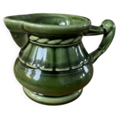 Pot à lait céramique verte