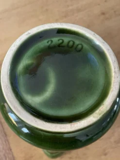 Pot à lait céramique verte