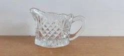 Pot à lait, crème en cristal
