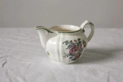 Pot à lait crémier en faïence vintage 