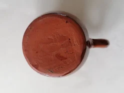 Pot à lait de Savoie terre cuite vernissée
