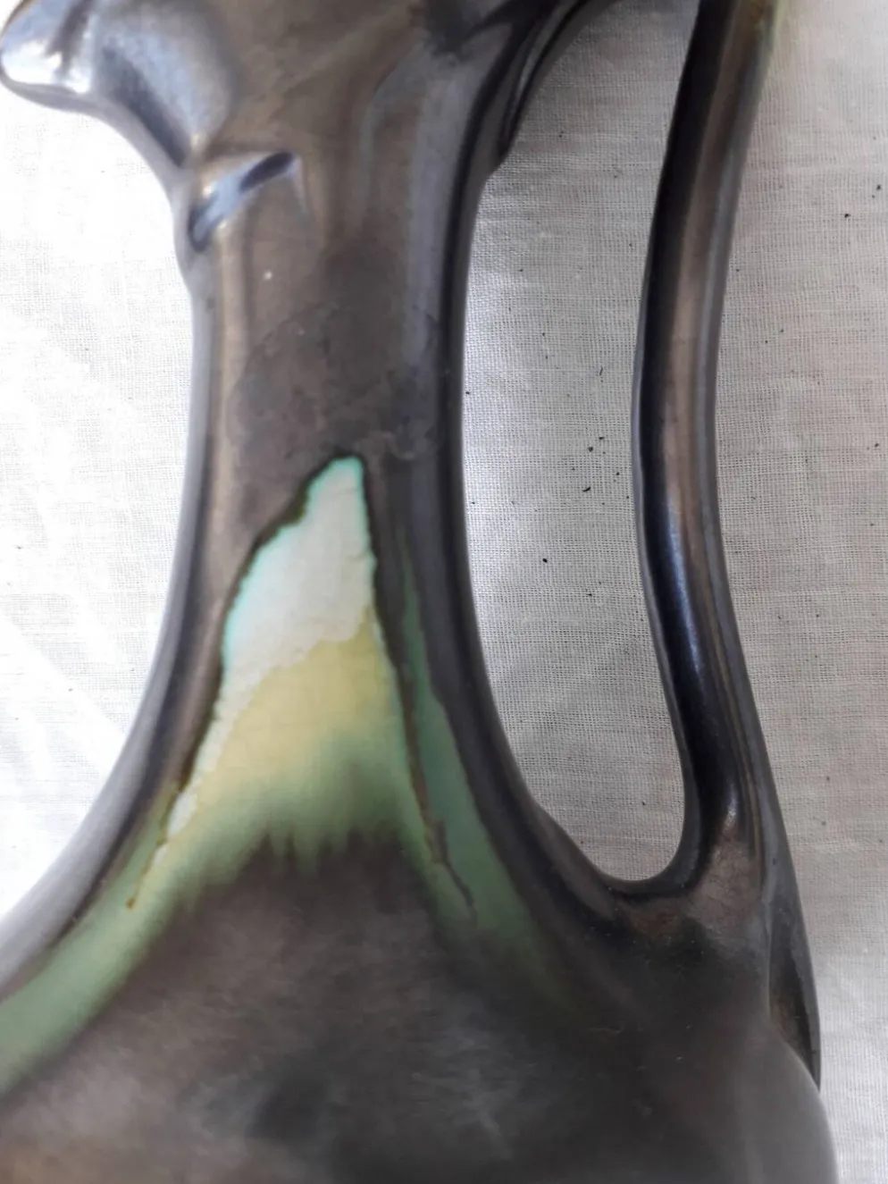 Pot à lait en céramique belge