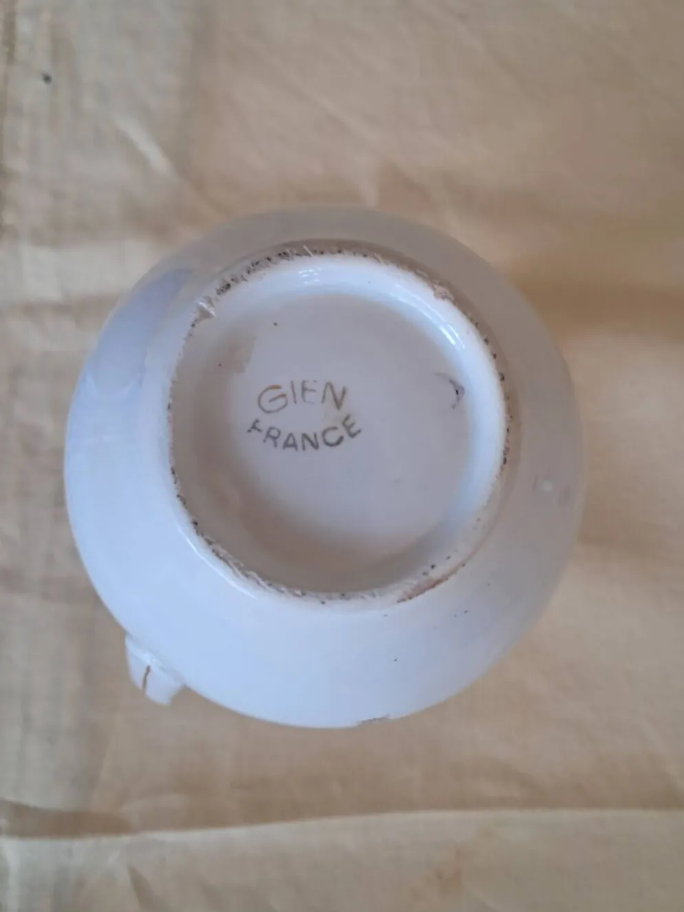 Pot à lait en céramique de Gien