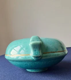 Pot à lait en faïence signé Molin, Charolles, années 70