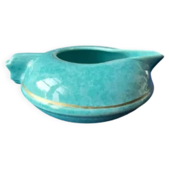 Pot à lait en faïence signé Molin, Charolles, années 70