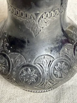 Pot à lait en métal argenté, 1870