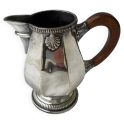 Pot à lait en métal argenté