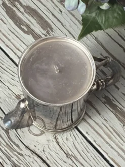 Pot à lait en métal argenté
