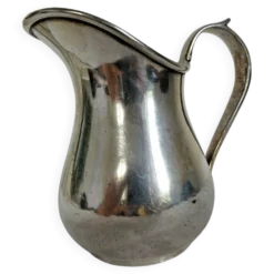 Pot à lait en métal argenté