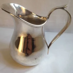 Pot à lait en métal argenté