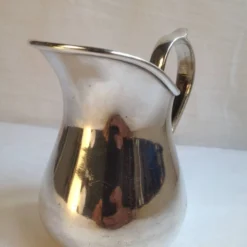 Pot à lait en métal argenté