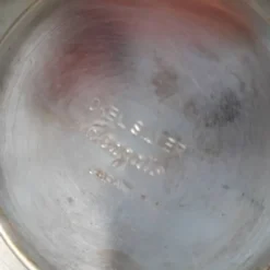Pot à lait en métal argenté Nakazato