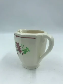 Pot à lait en porcelaine ancienne Badonviller