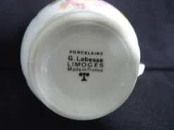 Pot à lait en porcelaine de Limoges, Goumot Labesse