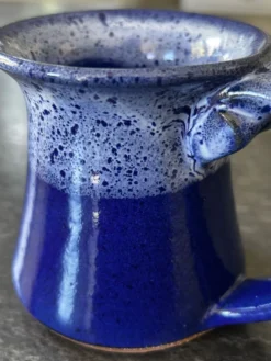 Pot à lait en terre émaillée
