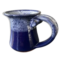 Pot à lait en terre émaillée