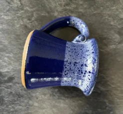 Pot à lait en terre émaillée