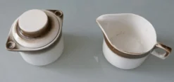 Pot à lait et sucrier