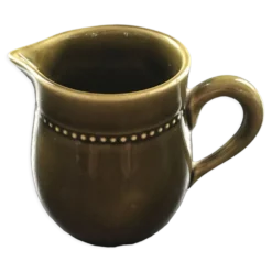 Pot à lait olive