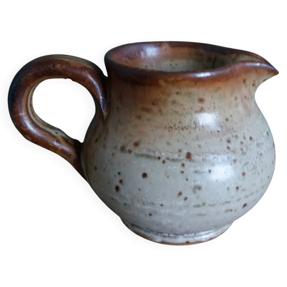 Pot à lait, pichet en grès de Puisaye, Jean-Pierre Prud’homme