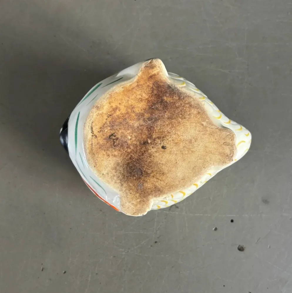 Pot à lait poisson - céramique artisanale