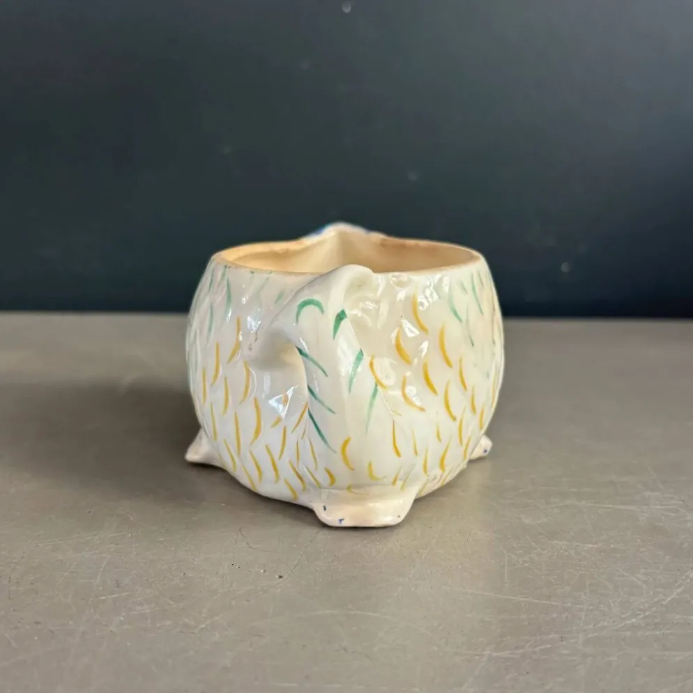Pot à lait poisson - céramique artisanale