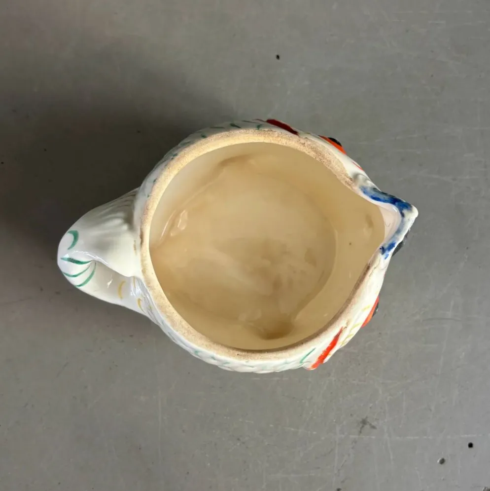 Pot à lait poisson - céramique artisanale