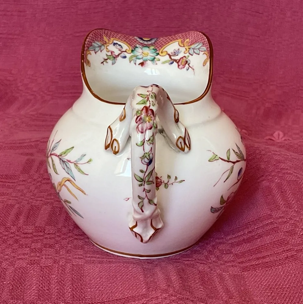 Pot à lait , Sarreguemines modèle Minton 19 siècle