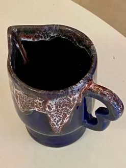 Pot à lait Vallauris bleu